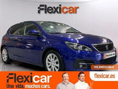 Usado Peugeot 308 Style 130 CV (95 kW) 2020 Azul Berlina
