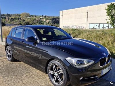 Usado BMW 116 Sport Line 116 CV (85 kW) 2012 Negro Utilitario