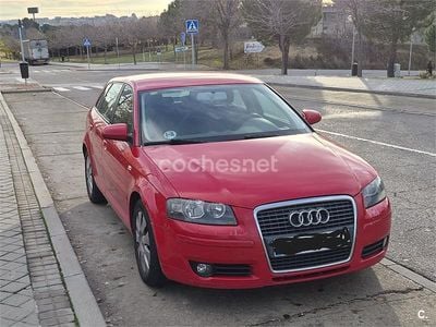 Rojo Usado 2008 Audi A3 Berlina | 6000 € (Buen precio)