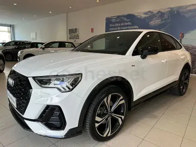 Usado Audi Q3 Sportback 150 CV (110 kW) 2021 Blanco SUV