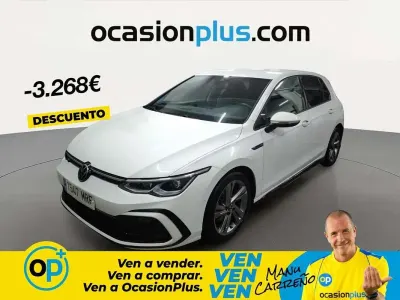 Usado VW Golf VIII R-line 150 CV (110 kW) 2024 Blanco Utilitario
