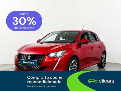 Usado Peugeot 208 Allure 102 CV (75 kW) 2021 Rojo Utilitario