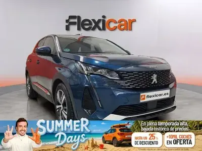 Usado Peugeot 3008 Allure 130 CV (95 kW) 2021 Azul SUV