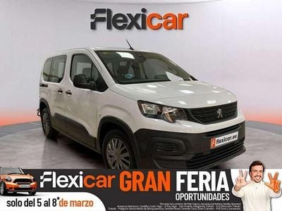Usado Peugeot Rifter Active 102 CV (75 kW) 2022 Blanco Monovolumen