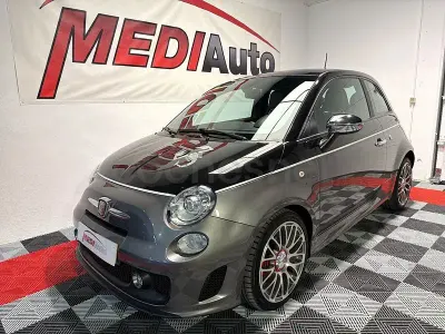 Usado Abarth 500 135 CV (99 kW) 2015 Gris / plata Utilitario
