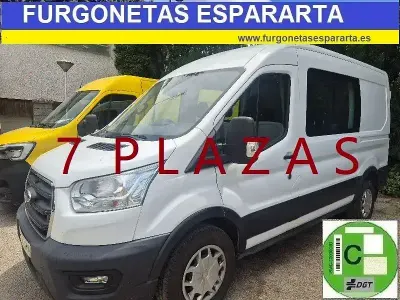 Usado Ford Transit Trend 131 CV (96 kW) 2021 Blanco Berlina