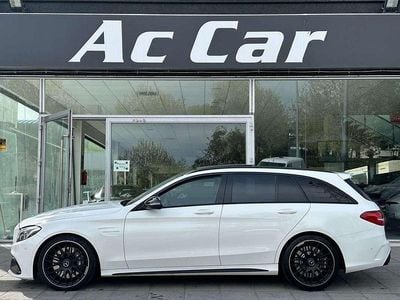Usado Mercedes C63 AMG AMG 476 CV (350 kW) 2016 Blanco Familiar