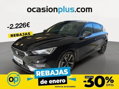 Negro Usado 2024 Seat Leon FR Berlina | 24.490 € (Precio justo)