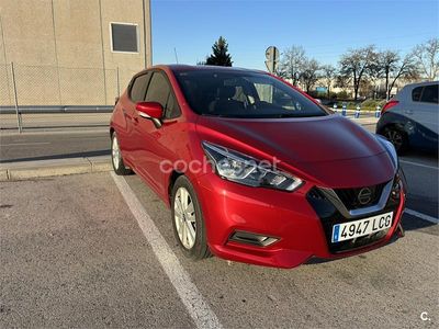 Brugt Nissan Micra Acenta 100 HK (73 kW) 2019 Rød Hatchback