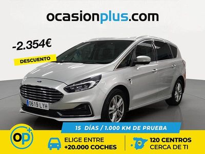 Usado Ford S-MAX Titanium 190 CV (139 kW) 2022 Gris Monovolumen