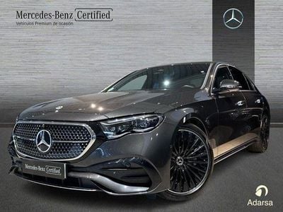 Gris grafito Usado 2023 Mercedes E220 AMG Line Premium Berlina | 65.400 € (Precio justo)