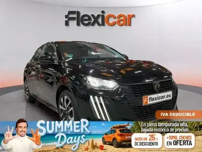 Usado Peugeot 208 Style 100 CV (73 kW) 2024 Negro Utilitario