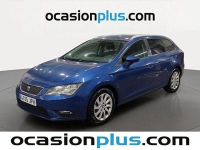Usado Seat Leon ST Reference 110 CV (80 kW) 2016 Gris Familiar