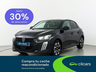 Usado Peugeot 208 Allure 100 CV (73 kW) 2025 Negro Utilitario