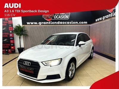 Usado Audi A3 Design 116 CV (85 kW) 2017 Blanco Berlina