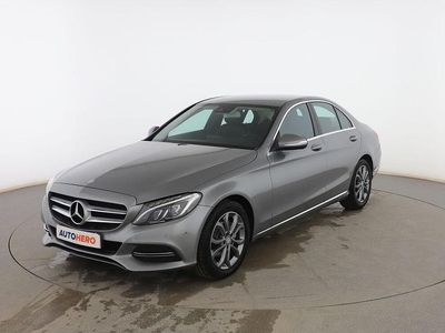Usado Mercedes C220 Avantgarde 170 CV (125 kW) 2014 Gris Berlina