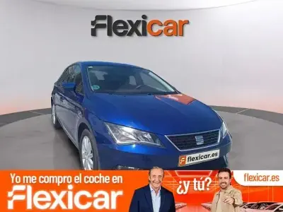 Usado Seat Leon Style 115 CV (84 kW) 2018 Azul