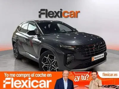 Usado Hyundai Tucson N Line 150 CV (110 kW) 2024 Gris SUV