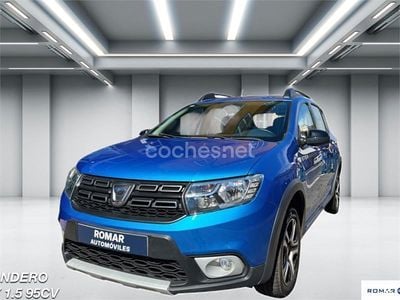 Usado Dacia Sandero Stepway Ambiance 90 CV (66 kW) 2018 Azul Berlina