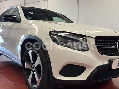 Usado Mercedes GLC220 194 CV (142 kW) 2018 Blanco Coupe