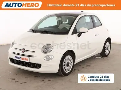 Usado Fiat 500 Lounge 70 CV (51 kW) 2020 Blanco Berlina