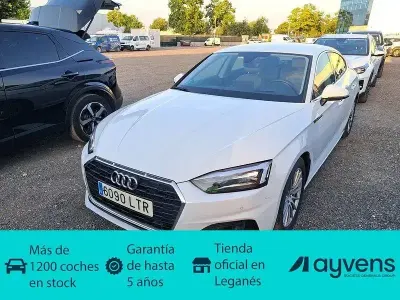 Usado Audi A5 163 CV (119 kW) 2021 Blanco Coupe