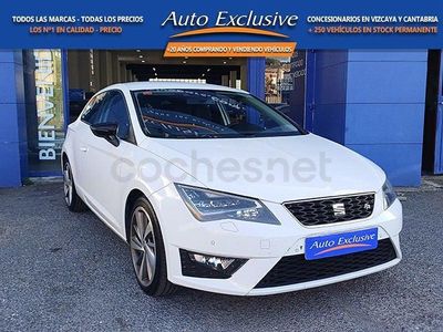 Usado Seat Leon FR 140 CV (102 kW) 2014 Blanco Berlina