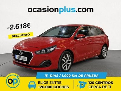 Rojo Usado 2019 Hyundai i30 Familiar | 13.290 € (Precio justo)