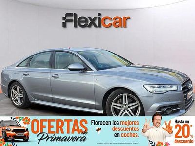 Usado Audi A6 S-Line 190 CV (139 kW) 2018 Gris Berlina