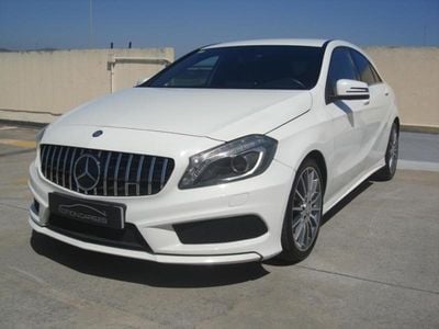 Usado Mercedes A200 AMG line 139 CV (102 kW) 2013 Blanco Utilitario