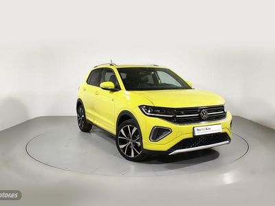 Amarillo Usado 2024 VW T-Cross R-line SUV | 28.300 € (Precio justo)