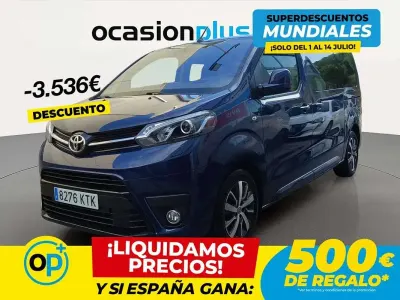 Usado Toyota Proace Advance 177 CV (130 kW) 2019 Azul Monovolumen