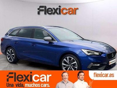 Azul Usado 2021 Seat Leon ST FR Familiar | 14.390 € (Super precio)