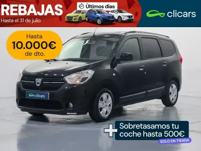 Usado Dacia Lodgy Comfort 110 CV (80 kW) 2020 Negro Monovolumen