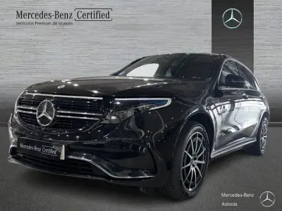 Usado Mercedes EQC400 300 kW (408 CV) 2021 Negro obsidiana SUV