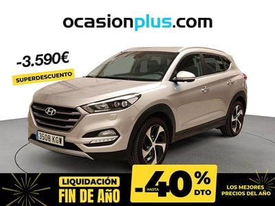 Blanco Usado 2018 Hyundai Tucson SUV | 18.590 € (Precio justo)