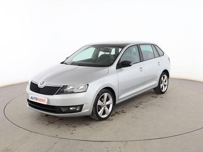 Usado Skoda Rapid Style 90 CV (66 kW) 2017 Gris Utilitario