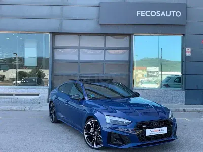 Usado Audi A5 Ambiente 204 CV (150 kW) 2023 Azul Coupe
