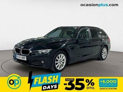 Usado BMW 316 116 CV (85 kW) 2013 Negro Familiar