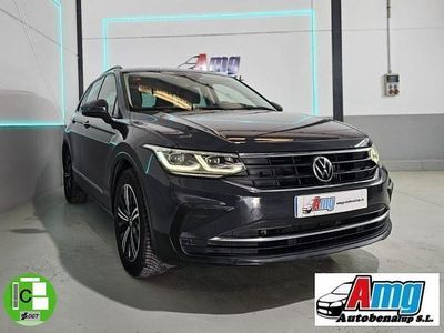 Gris Usado 2021 VW Tiguan Life SUV | 22.900 € (Buen precio)