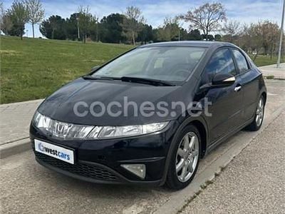 Usado Honda Civic Sport 140 CV (102 kW) 2008 Negro Berlina