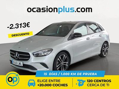 Usado Mercedes B200 163 CV (119 kW) 2021 Gris Monovolumen