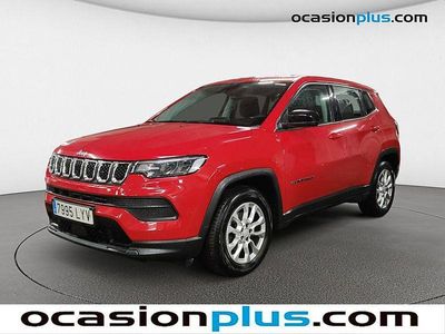 Rojo Usado 2022 Jeep Compass Longitude SUV | 19.419 € (Precio justo)