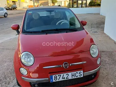 Usado Fiat 500C Lounge 100 CV (73 kW) 2011 Rojo Descapotable