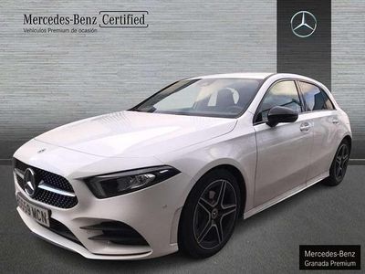 Begagnad Mercedes A200 AMG line 150 HK (110 kW) 2022 Vit Sedan