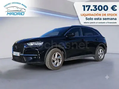 Usado DS Automobiles DS7 Crossback Be Chic 180 CV (132 kW) 2018 Negro SUV