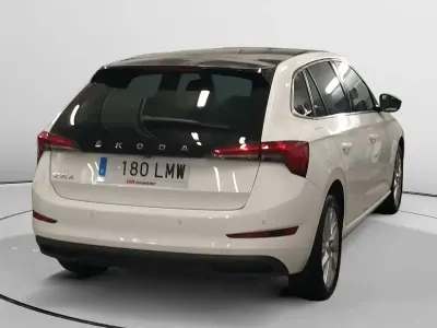 Brugt Skoda Scala Style 110 HK (80 kW) 2021 Hvid Hatchback
