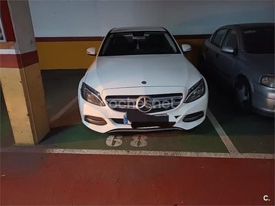 Usado Mercedes C220 170 CV (125 kW) 2014 Blanco Berlina