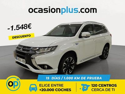 Blanco Usado 2017 Mitsubishi Outlander P-HEV SUV | 19.352 € (Precio justo)