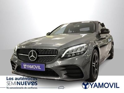 Usado Mercedes C200 160 CV (117 kW) 2020 Gris / plata Berlina